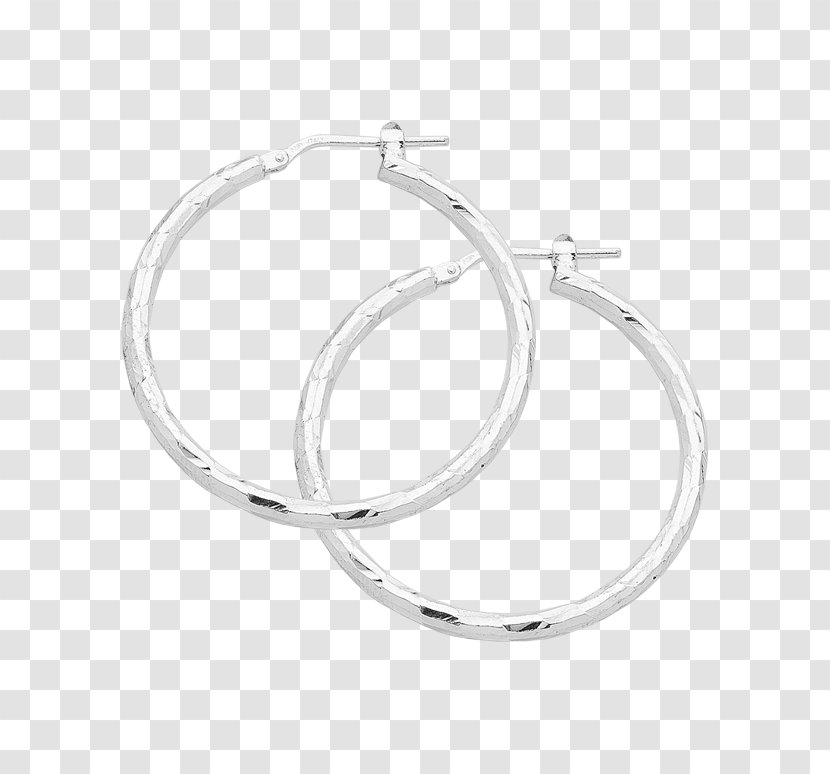 Earring Jewellery Product Design Bracelet Silver - Body Jewelry Transparent PNG