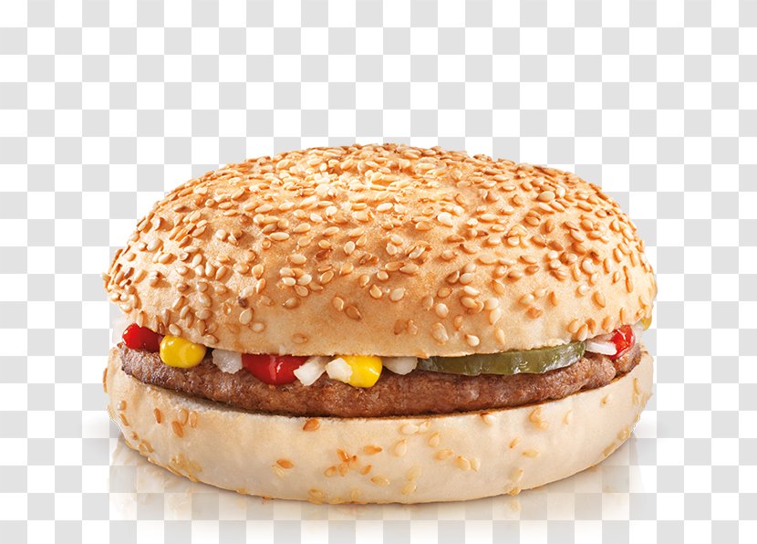 Cheeseburger Whopper Hamburger Fast Food Breakfast Sandwich - Junk - Mcdonald Transparent PNG