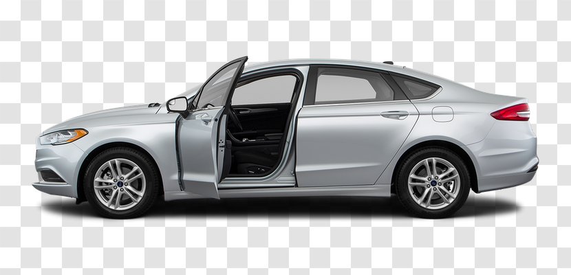 2017 Ford Fusion Hybrid SE Sedan Focus Titanium Car - Compact Transparent PNG