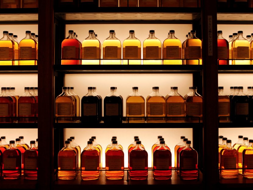 Bourbon Whiskey Distilled Beverage Single Malt Whisky Yamazaki Distillery - Alcohol - Cigar Transparent PNG