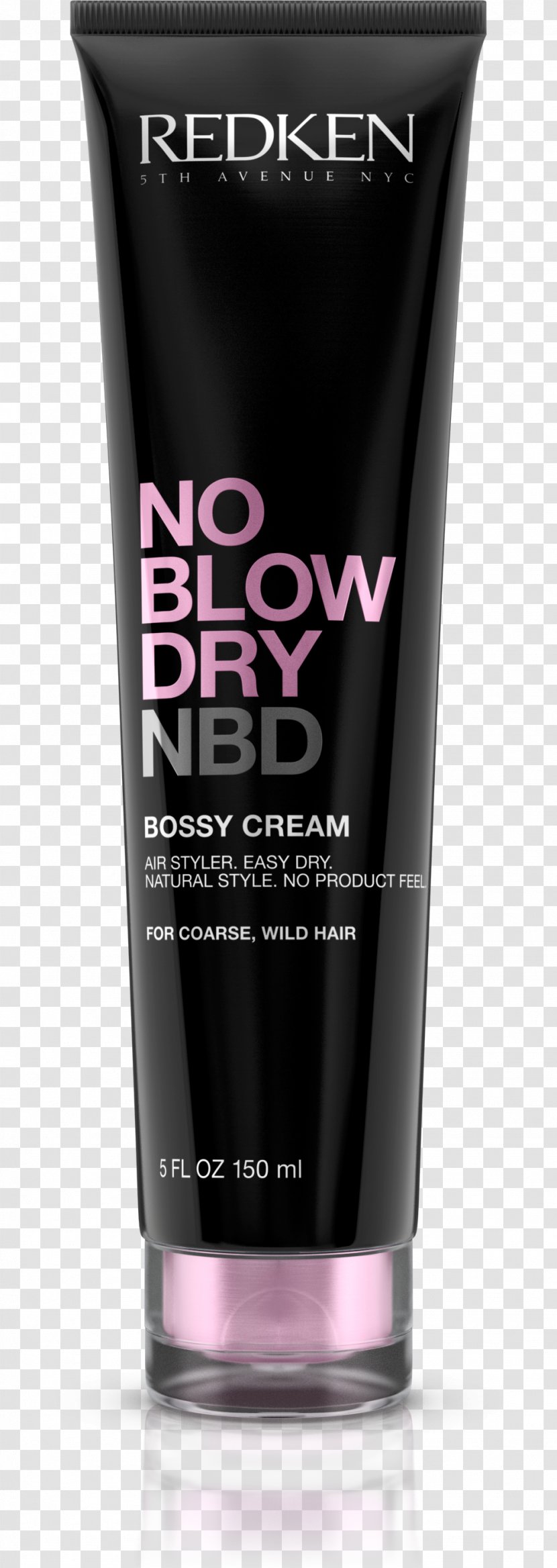 Redken No Blow Dry Airy Cream Bossy Hair Styling Products Care - Liquid Transparent PNG