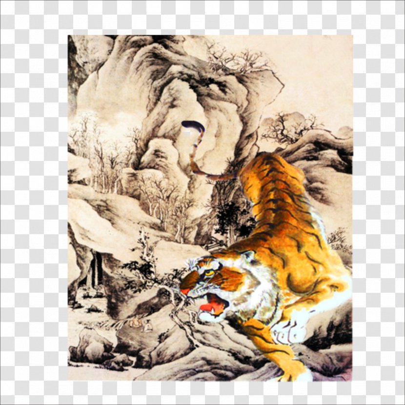 Lion Leopard Bengal Tiger South China - Vertebrate Transparent PNG
