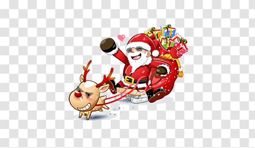 Pxe8re Noxebl Santa Claus Christmas Clip Art - Ornament - Giving Gifts Transparent PNG