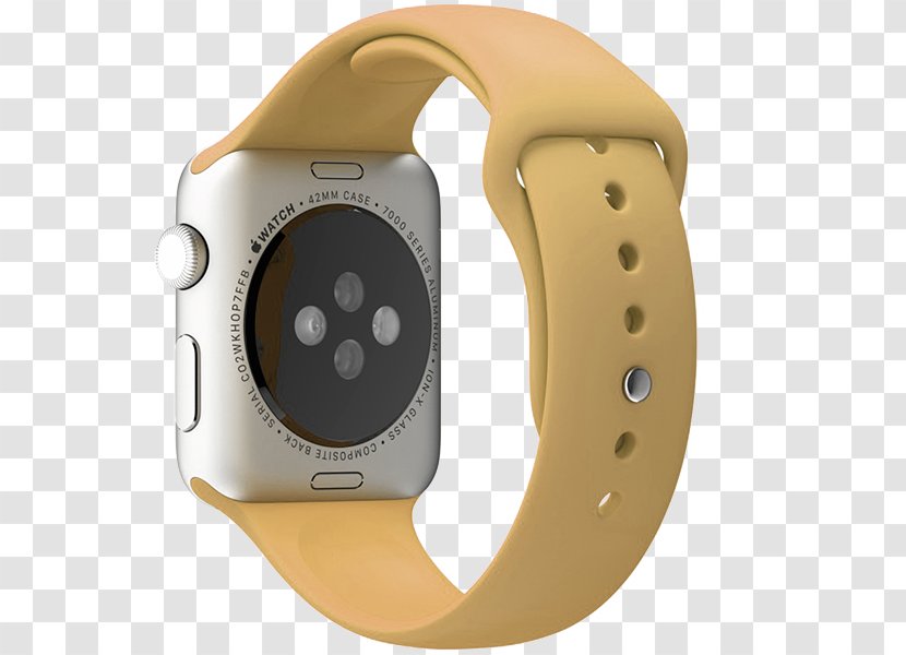 Apple Watch Series 1 Strap Sport - Silicone Transparent PNG