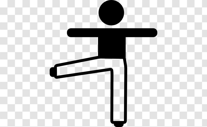 Arm Stretching - Silhouette Transparent PNG