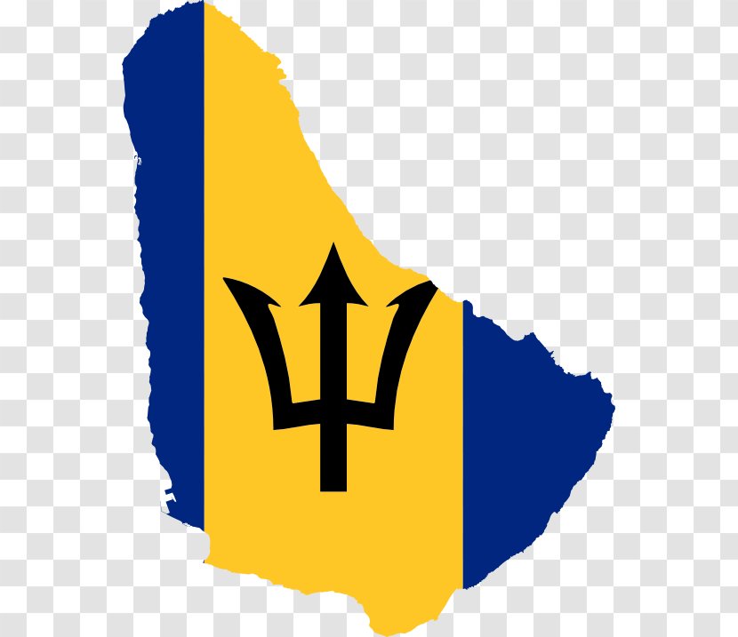 Flag Of Barbados National Map - Lydia Martin Hair Colour Transparent PNG