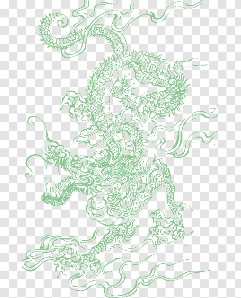 China Chinese Dragon National Symbol - Costume Design Transparent PNG