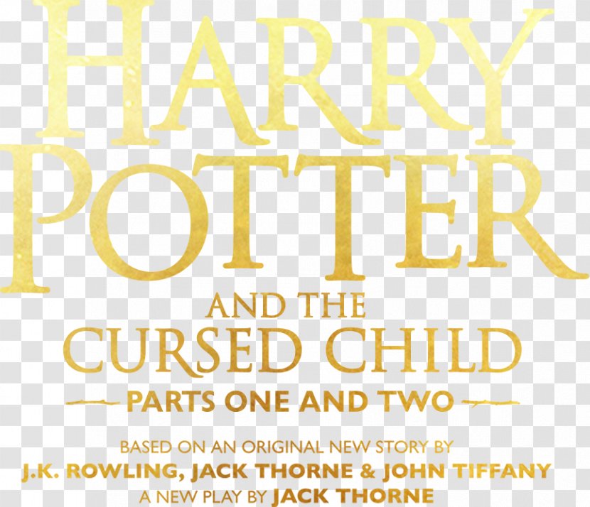 Harry Potter And The Cursed Child Book Brand Font - John Tiffany Transparent PNG