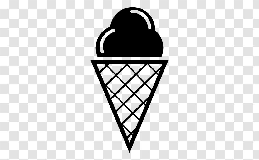 Ice Cream Cones Waffle - Area Transparent PNG