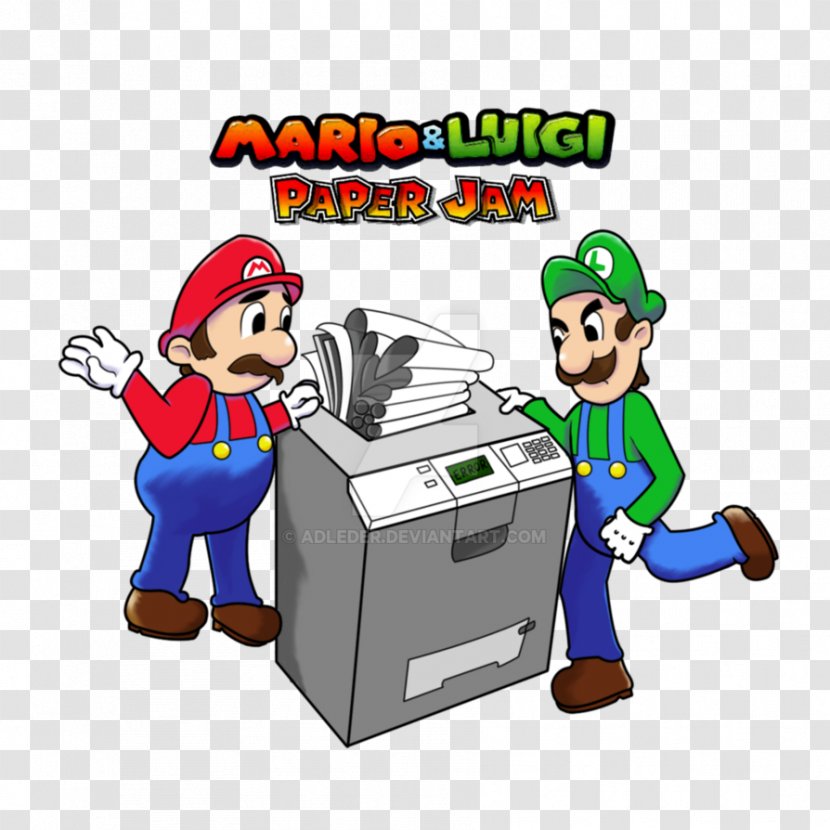 Mario & Luigi: Paper Jam Superstar Saga Wii - Luigi Transparent PNG