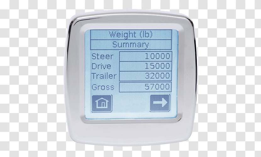 Measuring Scales Tractor Unit Car Truck Axle - Weight - Digital Scale Transparent PNG
