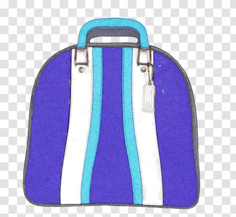 Handbag Ten-pin Bowling Download Clip Art - Electric Blue - Bag Transparent PNG