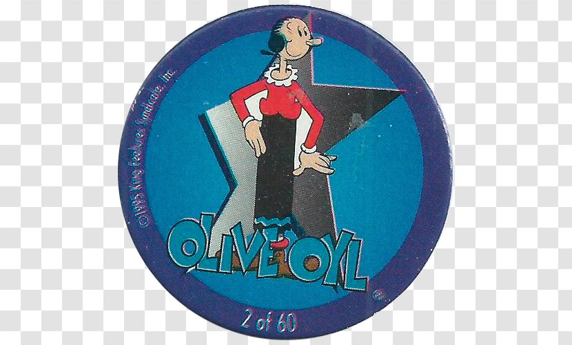 Olive Oyl Popeye Harold Hamgravy Poopdeck Pappy King Features Syndicate - Badge Transparent PNG