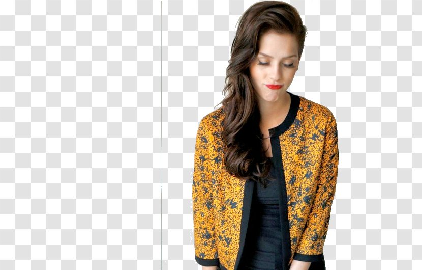 Sophia Abrahão Black Hair Cardigan Transparent PNG