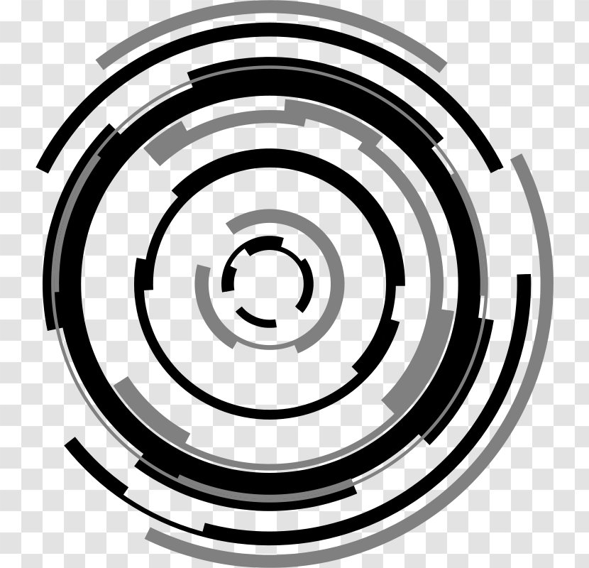 Technology Circle Clip Art - Rim - Futuristic Transparent PNG