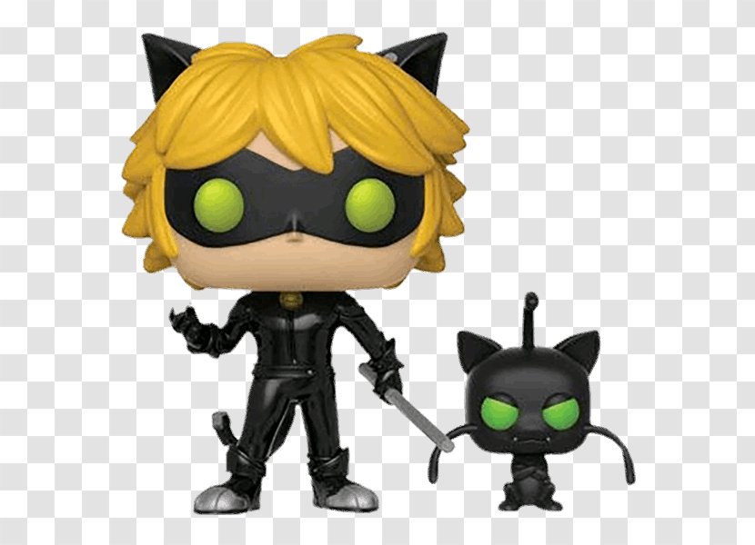 Adrien Agreste Marinette Dupain-Cheng Funko Pop! Animations Miraculous Tales Of Ladybug & Cat Noir Figurine Tikki Pop 10cm - Yellow - Toy Transparent PNG