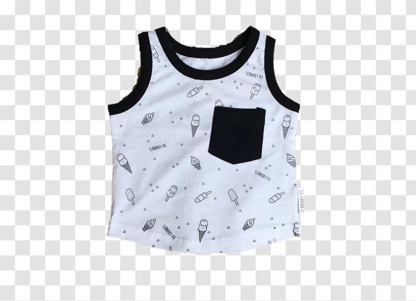 T-shirt Clothing Gilets Sleeveless Shirt - Neck - Prints Transparent PNG