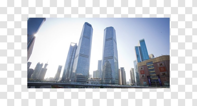 Skyscraper Shanghai Tower Jing An Kerry Centre IFC Building - Metropolitan Area Transparent PNG
