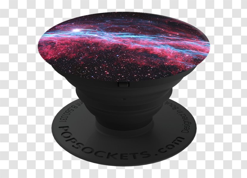 PopSockets Grip Stand Veil Nebula Mobile Phones - Popsockets Popclip Mount - Cosmic Transparent PNG