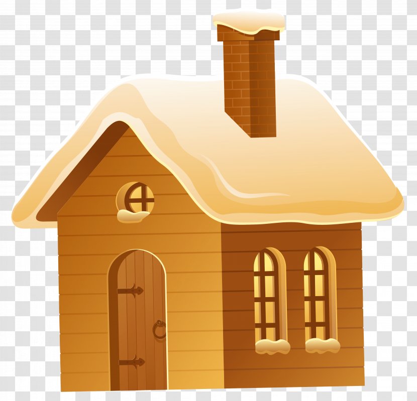 House Clip Art - Facade - Brown Cliparts Transparent PNG