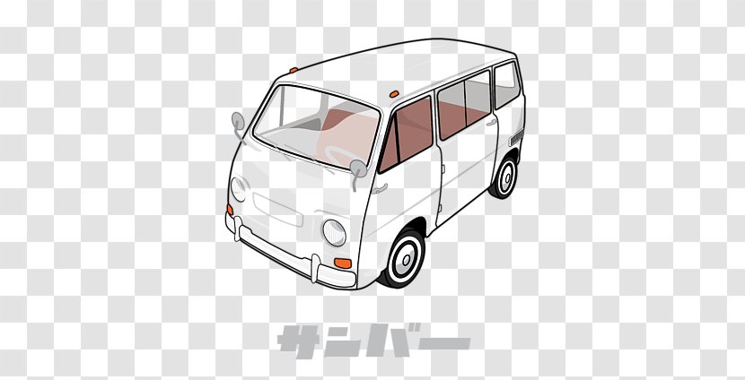Compact Van Subaru Sambar Sumo Car - Automotive Design Transparent PNG