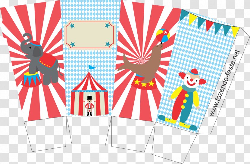 Paper Circus Party Graphic Design Birthday - Recreation Transparent PNG