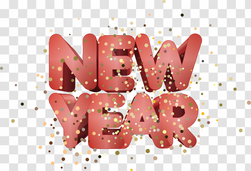 Happy New Year New Year Transparent PNG