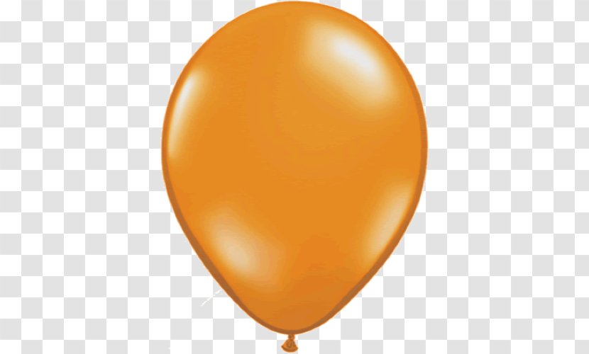 Toy Balloon Party Orange - Red - Mandarin Transparent PNG