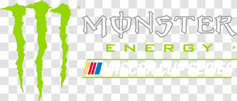 Monster Energy NASCAR Cup Series Drink Logo Clip Art - Grass - Nascar Transparent PNG