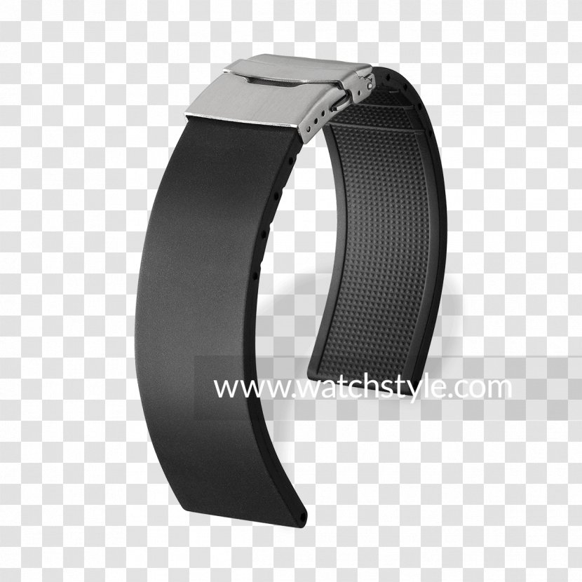 Watch Strap Silicone Rubber Natural - Watchmaker Transparent PNG