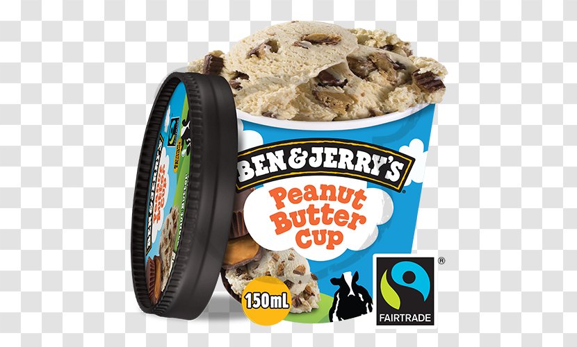 Chocolate Brownie Ice Cream Gelato Ben & Jerry's Blondie - Frozen Dessert - Peanut Chunk Transparent PNG