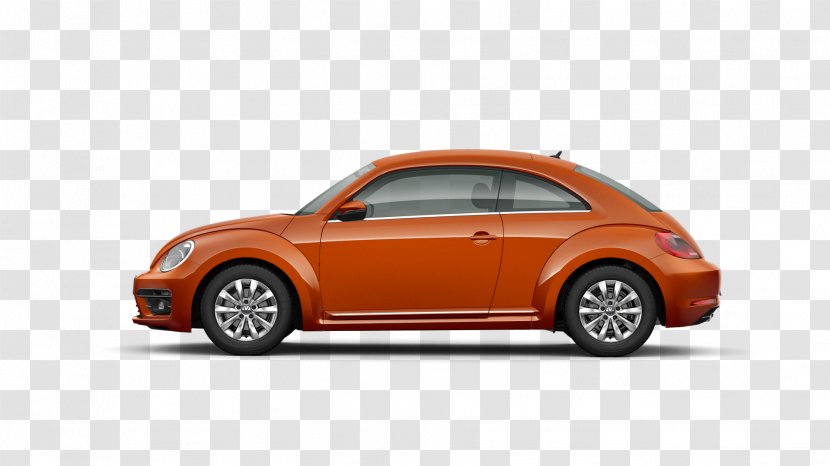 Volkswagen New Beetle City Car Sports - 2018 - Abstract Orange Transparent PNG