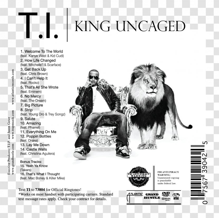 King No Mercy Album Cover T.I. Vs. T.I.P. - Flower - Trey Songz Transparent PNG
