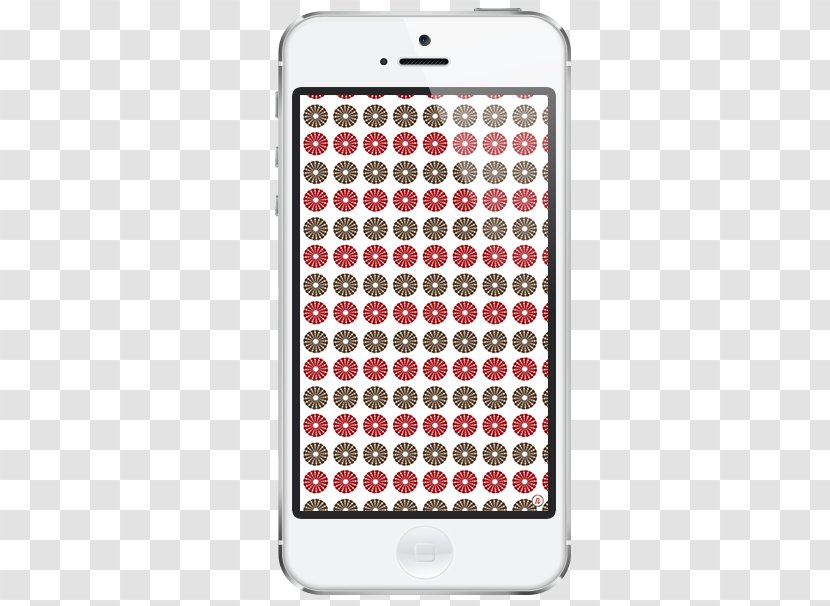 Clip Art - Feature Phone - Circular Pattern Transparent PNG