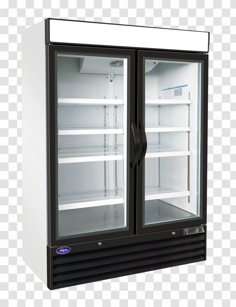 Refrigerator Cooler Refrigeration Door Freezers - Major Appliance Transparent PNG