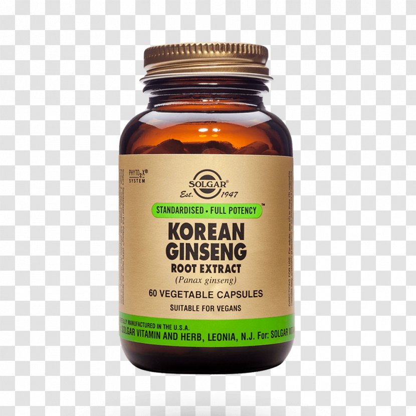 Dietary Supplement Ginseng Tea Extract Capsule - Siberian - Tablet Transparent PNG