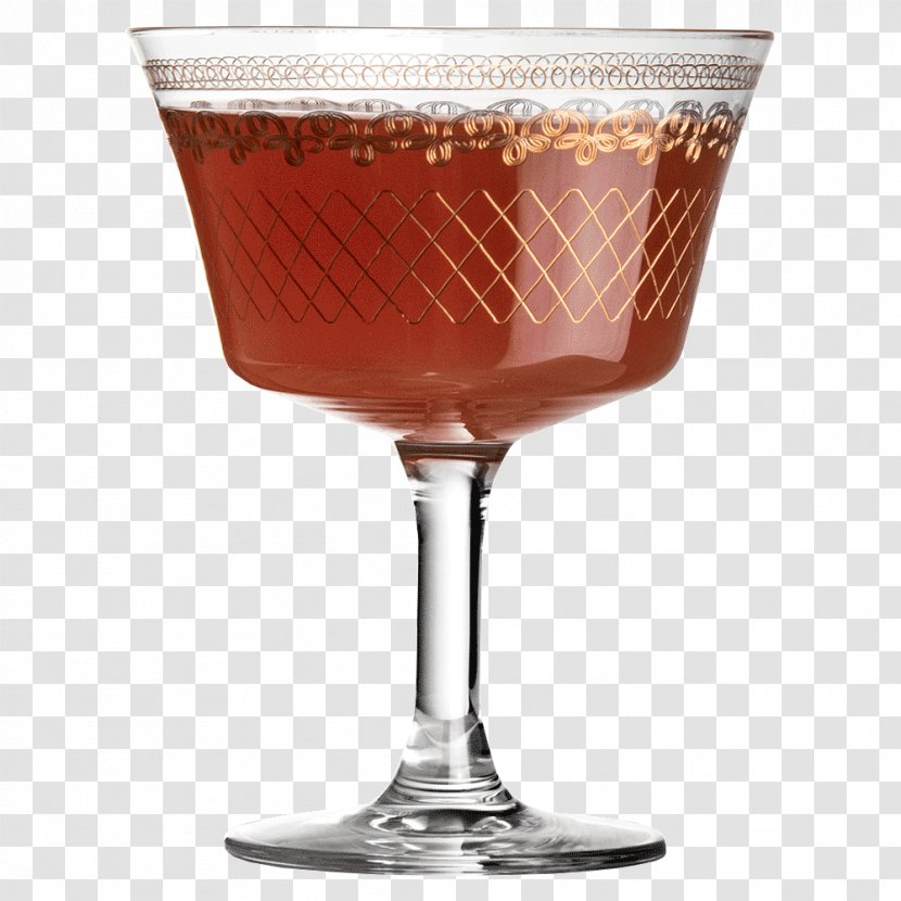 Martini Wine Glass Cocktail Fizz Champagne - Gin Transparent PNG