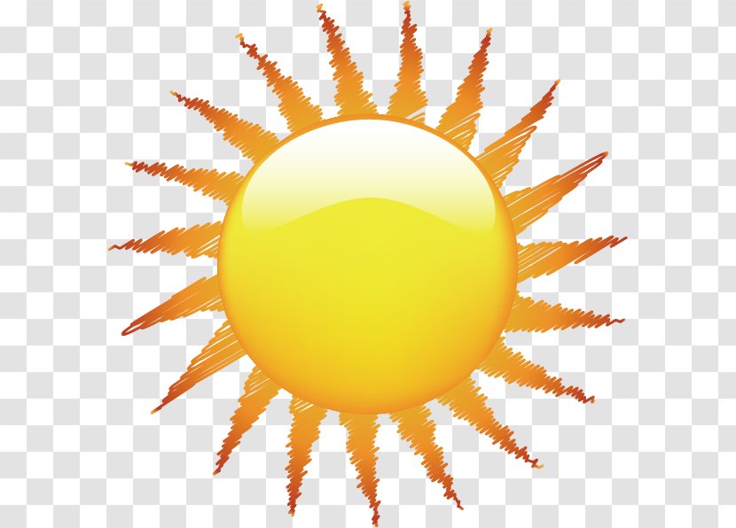 Download Royalty-free Cartoon Clip Art - Yellow - Hand-painted Sun Transparent PNG