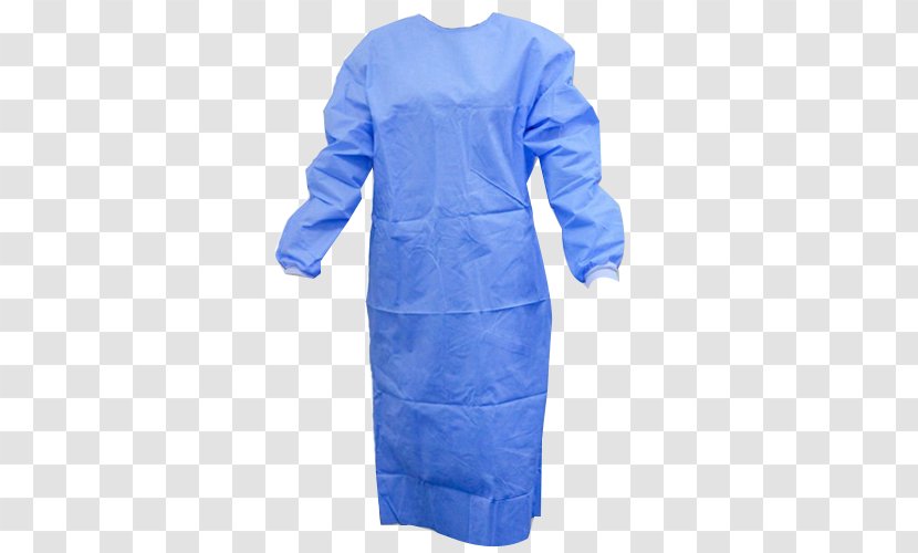 Surgery Medicine Sleeve Lab Coats Shirt - Blue Transparent PNG
