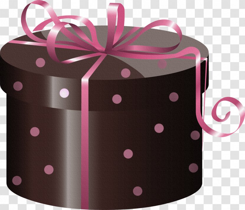 Gift - Box - Polka Dot Transparent PNG