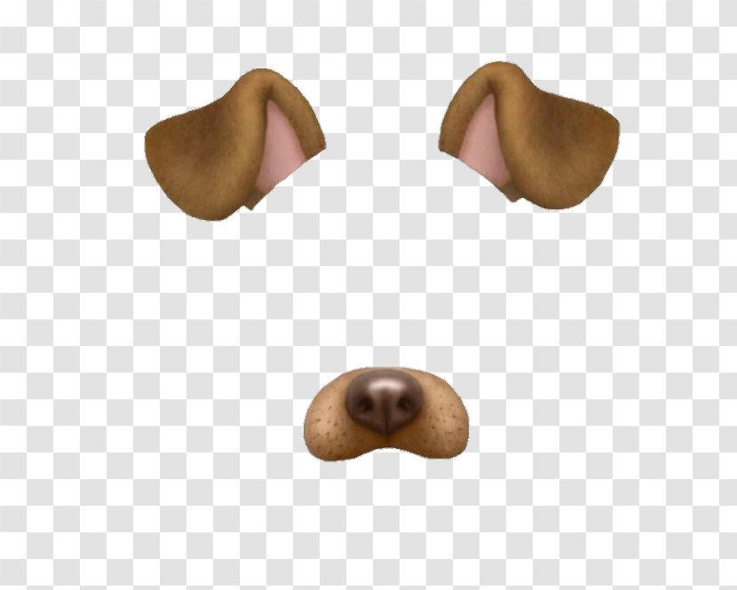 Dog Puppy Snapchat Clip Art - Nose Transparent PNG