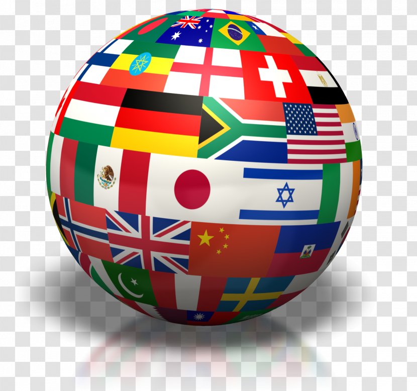 World Map Globe Real Estate Flags Of The - Learning Transparent PNG