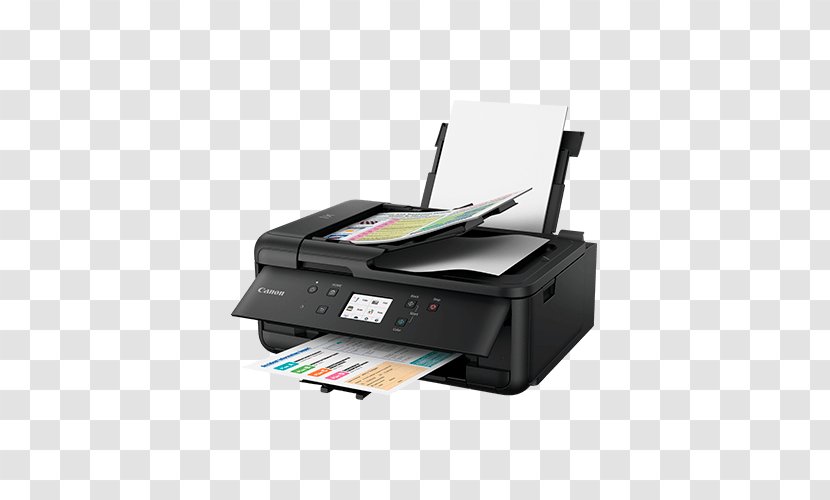 Multi-function Printer Inkjet Printing Image Scanner Canon - Office Supplies Transparent PNG