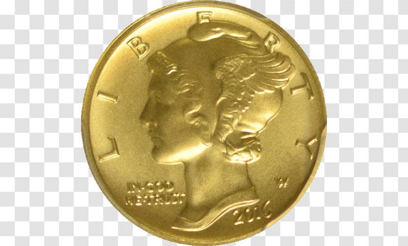 Coin Gold Medal Bronze 01504 - Money Transparent PNG