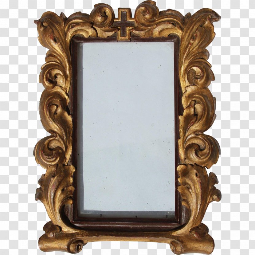 Picture Frames Baroque Wood Carving Gilding - Vector Transparent PNG