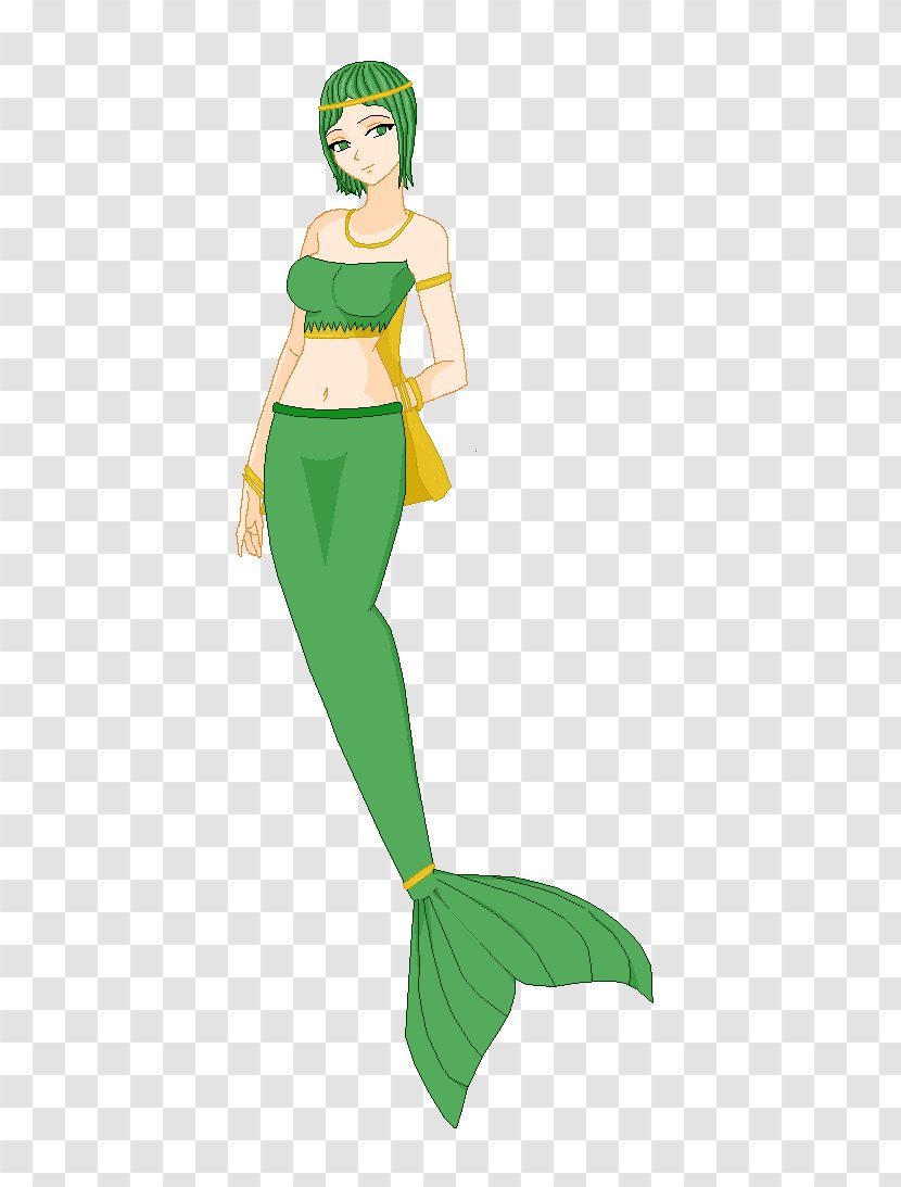 Illustration Mermaid Cartoon - Plant Transparent PNG