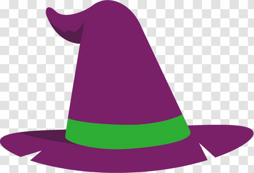 Witch Hat Halloween - Headgear Costume Accessory Transparent PNG