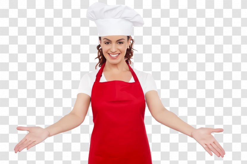 Clothing Cook Gesture Chef's Uniform Costume - Headgear - Apron Finger Transparent PNG