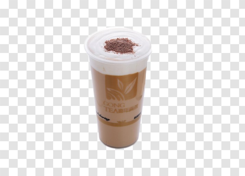 Latte Macchiato Cappuccino Milkshake Caffxe8 Mocha - Frapp%c3%a9 Coffee - Tea Cup Transparent PNG
