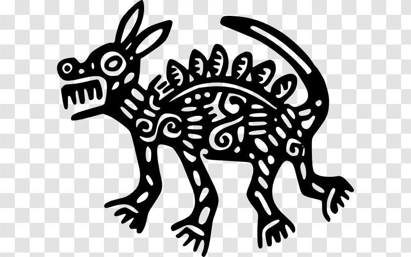 Maya Civilization Aztec Mexican Hairless Dog Symbol Peoples - Carnivoran - Religious Totem Transparent PNG